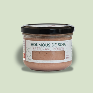 Houmous de soja - Betterave rouge