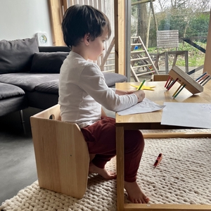Chaise évolutive Montessori