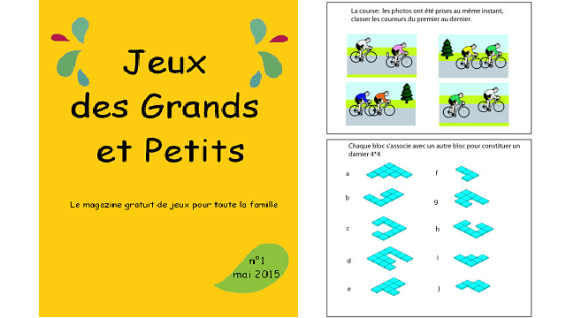 Magazine Jeux Des Grands Et Petits Ulule