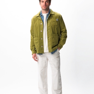 LA VESTE CÔTELÉ KAKI