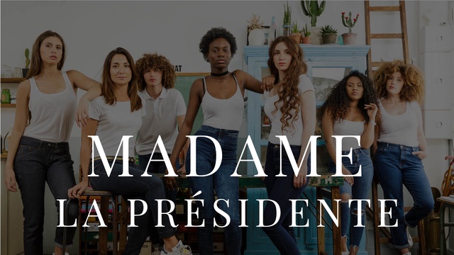 Madame la Présidente, c'est vous, c'est nous