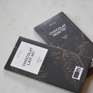 Chocolat au lait 45% bio 70g - Togo