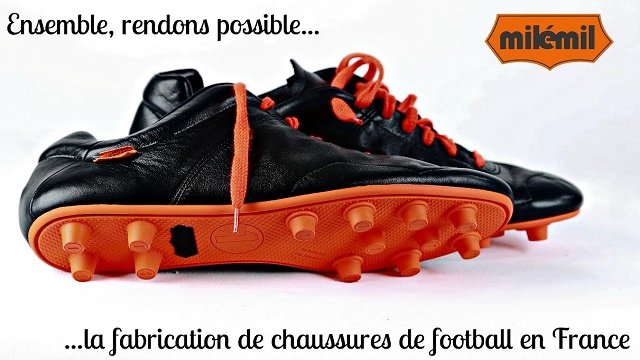 Milémil - Chaussures de football fabriquées en France - Ulule
