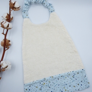 Serviette d'autonomie Joseph en coton biologique - imprimé