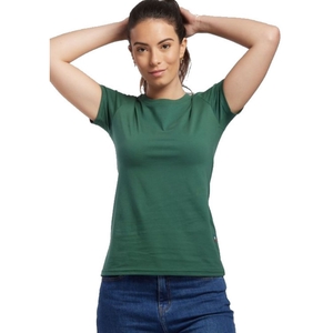 Le t-shirt français femmes vert bouteille | 100% coton bio