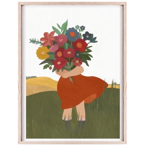 Affiche Bouquet de Fleurs - sans cadre -