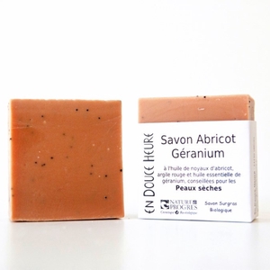 Savon Abricot Géranium