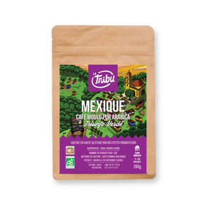 Café Mexique Moulu Équitable & Bio 200g Triunfo Verde