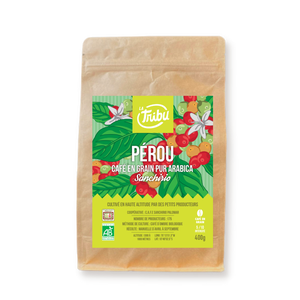 Café Pérou Grains Équitable & Bio 400g Sanchirio