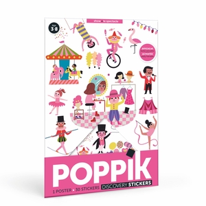 Mini Poster + 30 Stickers Spectacle (3-8 ans)