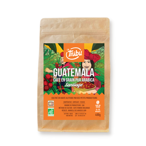 Café Guatemala Grains Équitable & Bio 400g - Santiago