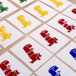 Kit de Sérigraphie Dinosaure DIY - Le Quarkosaurus T-REX