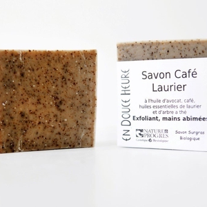 Savon Mains Exfoliant Café Laurier