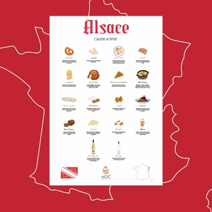 Affiche Alsace