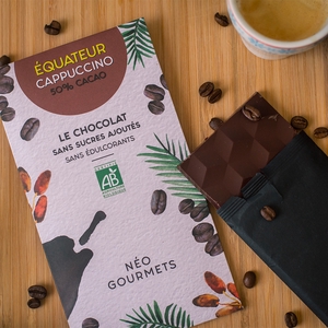 Chocolat au Lait 50% Origine Équateur - Cappuccino