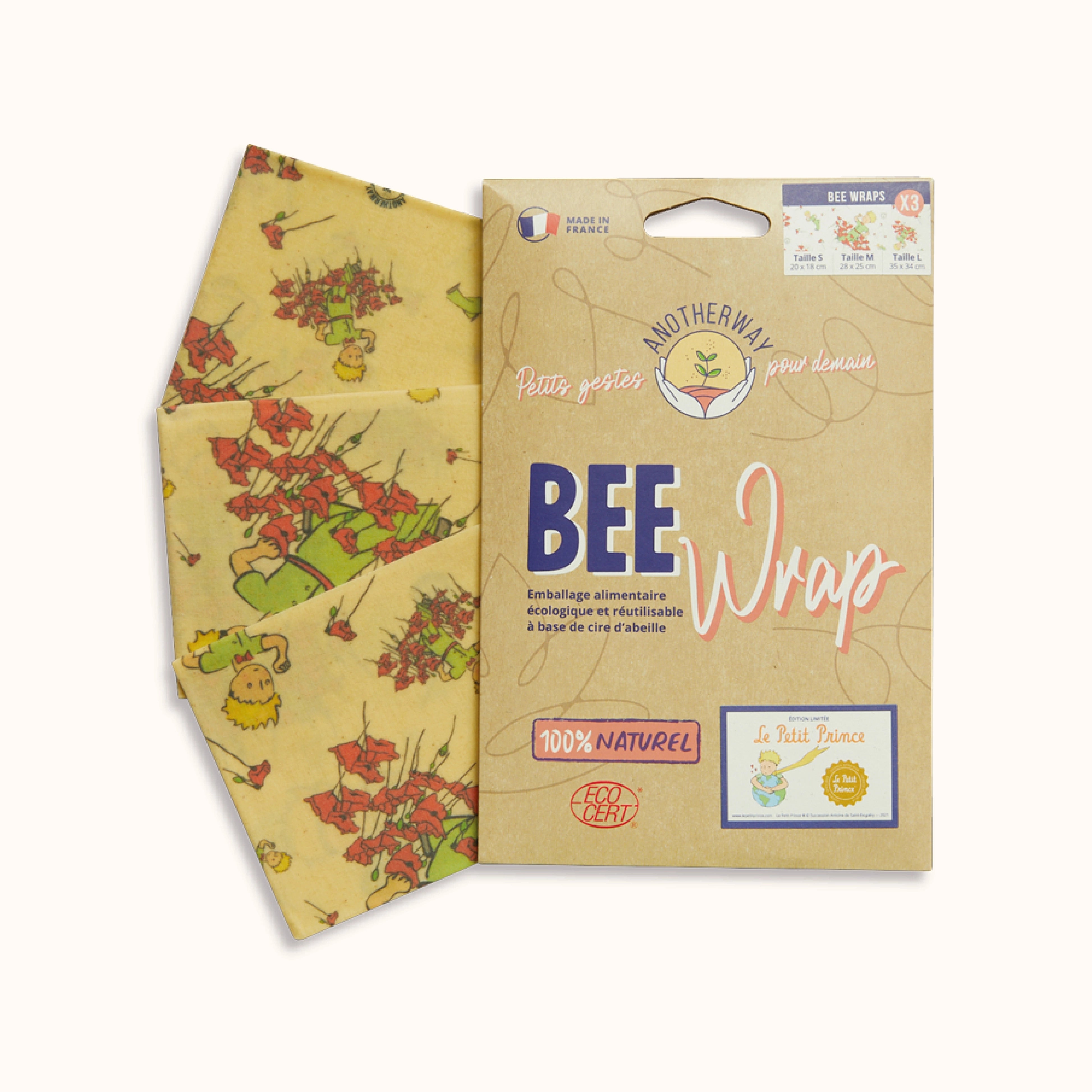Bee Wrap x3 - Édition limitée Le Petit Prince®