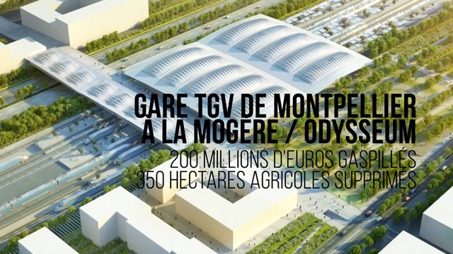 gare tgv montpellier accès - montpellier sud de france accès