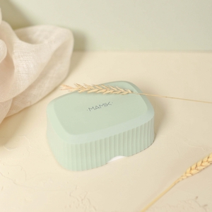 Boite de transport cosmétique solide Vert Tilleul