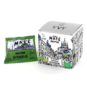 Maté Menthe Bio - 15 sachets biodégradables