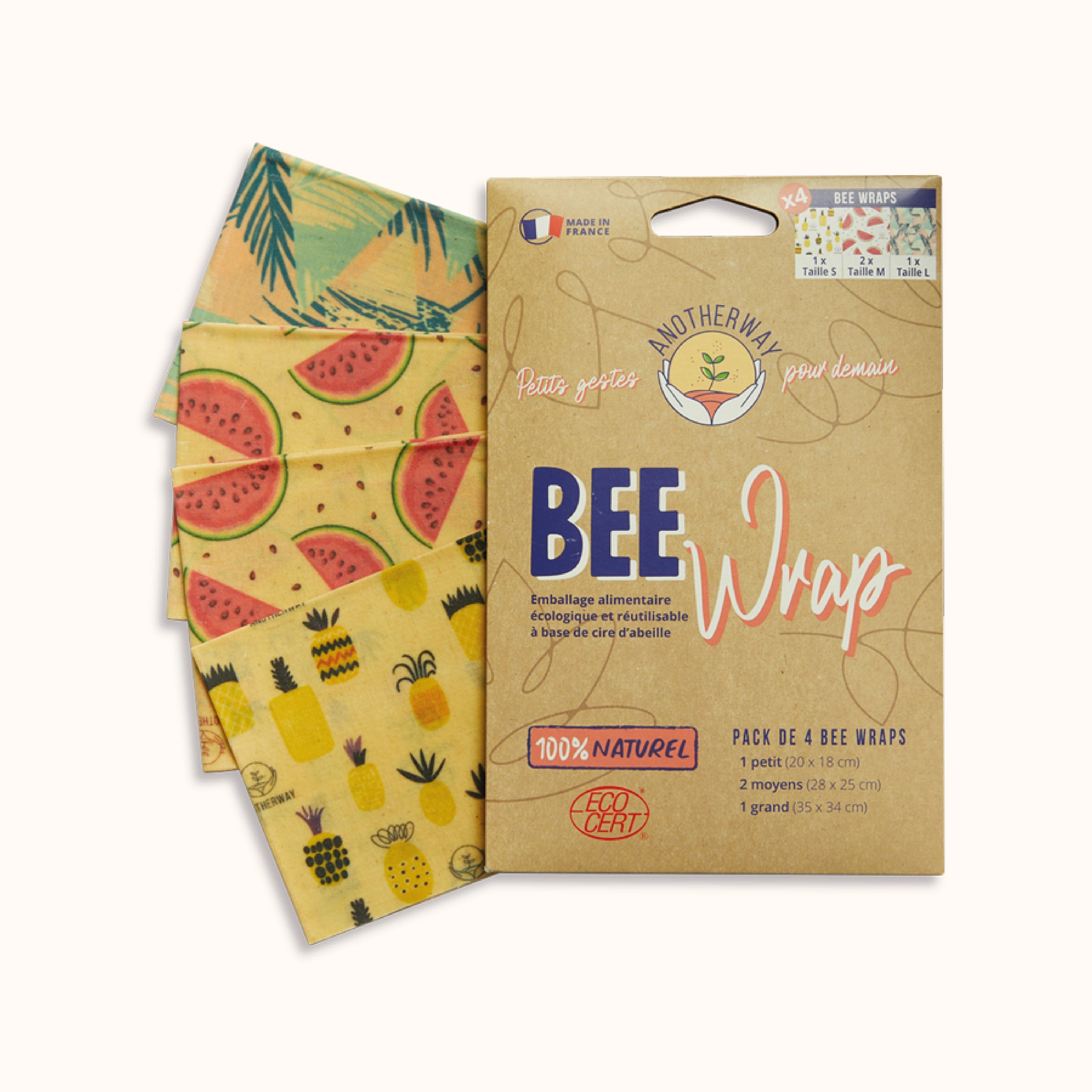 Bee Wrap x4 - original