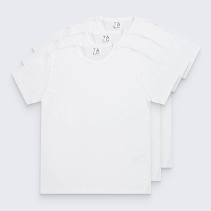 Pack 3 t-shirts Muse blanc homme