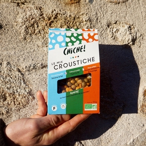Croustiche - Le Mix Croustiche - Pois chiches x Petits pois x Fèves grillées