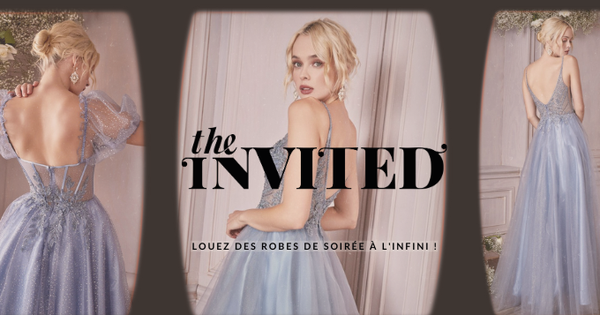 THE INVITED I louez des robes de soirée à l'infini