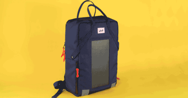 The solar backpack