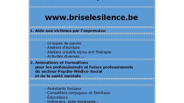 Brise Le Silence - Ulule