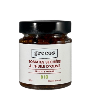 Tomates séchées à l'huile d'olive Bio - 180 g