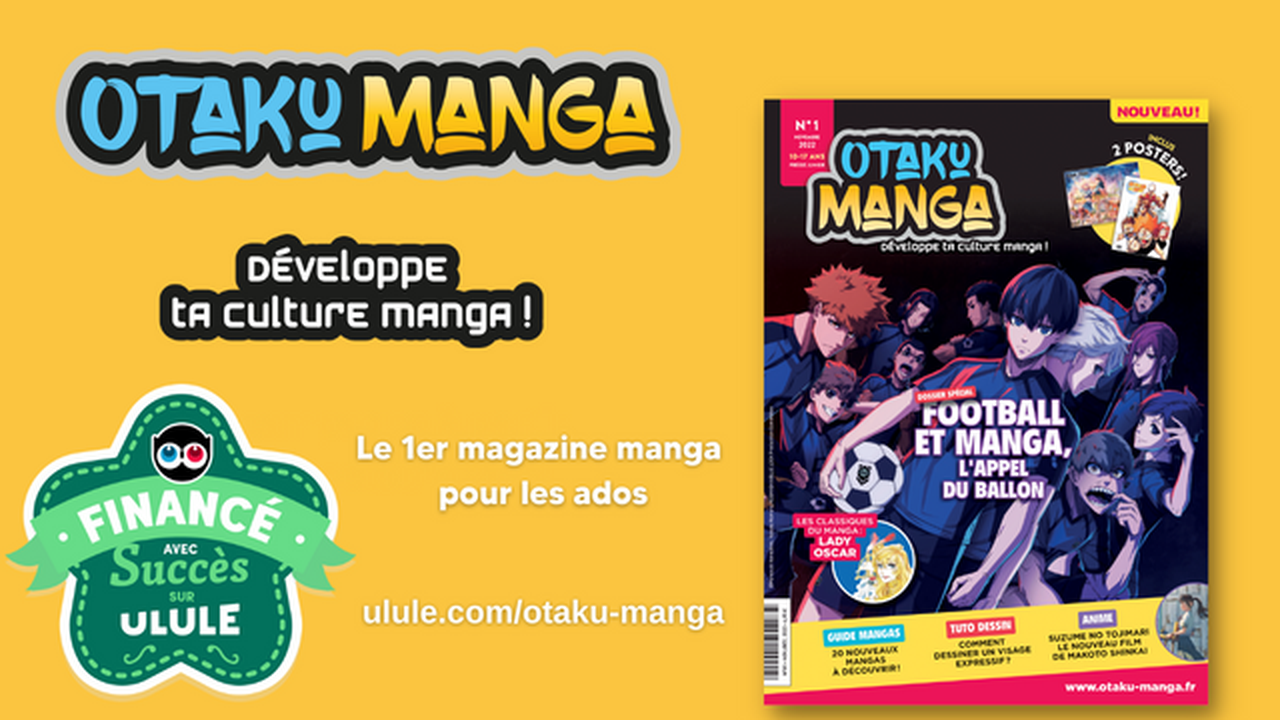Otaku Manga, le magazine manga pour les ados