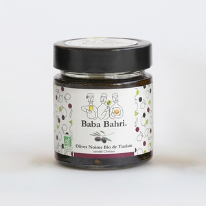 Olives Noires Bio Chetoui - 200g