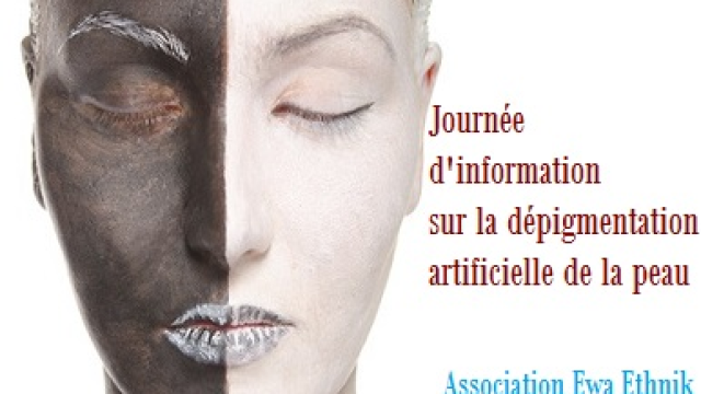 Sur la lèvre supérieure les taches de pigment