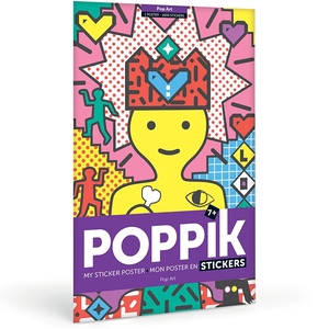 Poster géant + 1600 stickers - POP ART (6-12 ans)